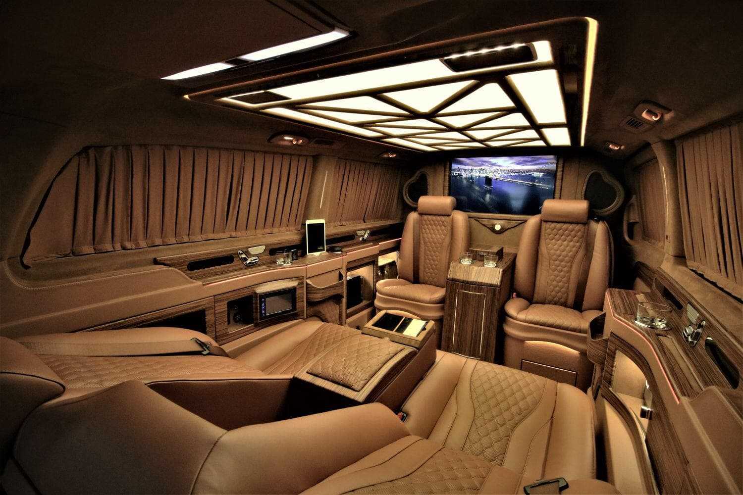 VIP Mercedes Vito interior view 1